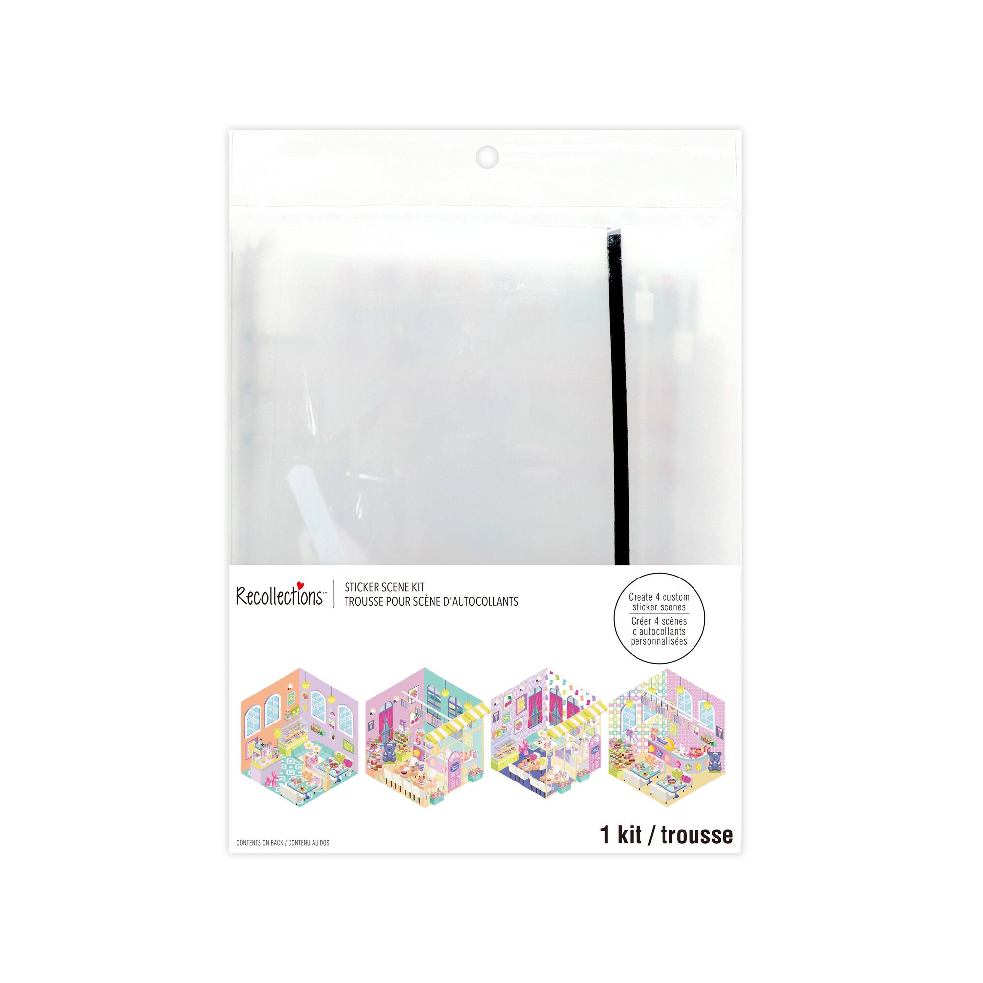Kawaii Café Sticker Scene Kit by Recollections™